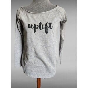 ZYIA Active Women’s XS Gray Long Sleeve Pullover uplift